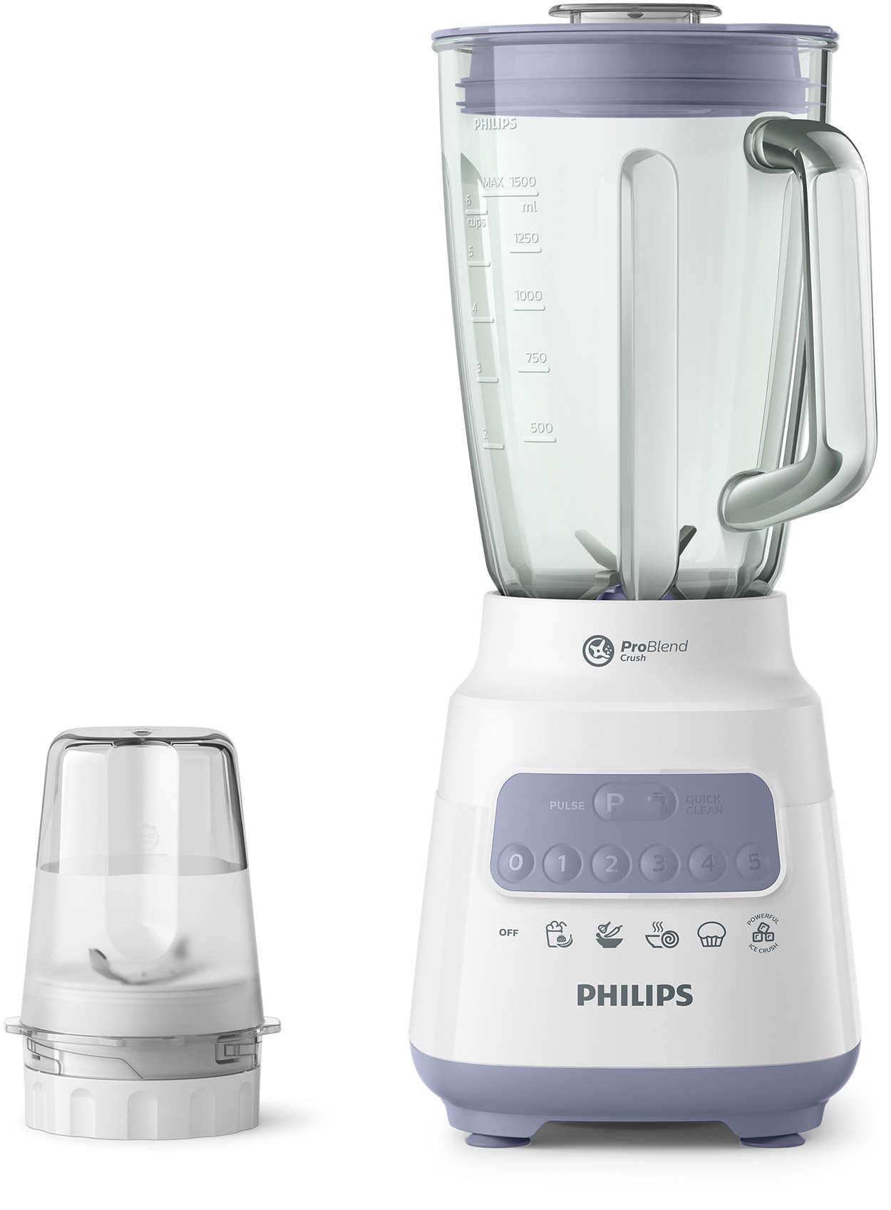Philips Blender 1.5lt Glass Jar 5 Speeds 700 W