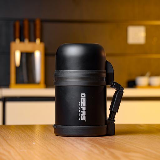 Shop Geepas Vacuum Flask  0.6L Stainless Steel | Best Flask | Halabh