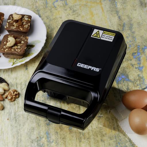 Geepas Brownie Maker 4 Bites At A Time Non Stick Cooking Plate