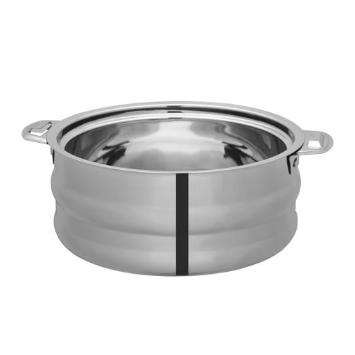 Royalford  Galaxy Double Wall Stainless Steel Hot Pot Silver
