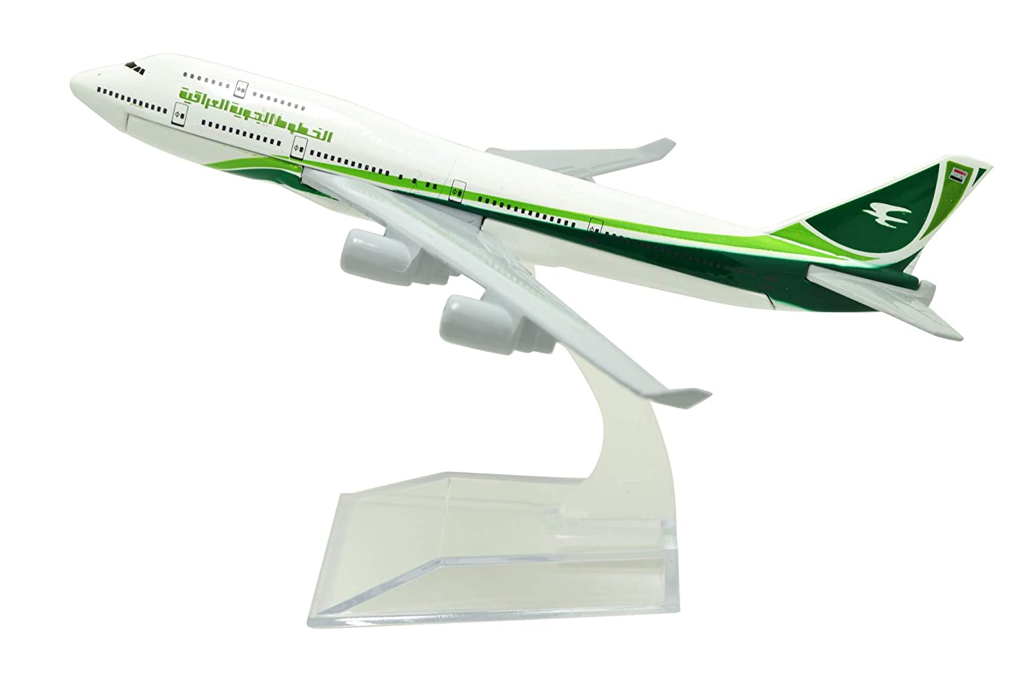 1:400 16cm Iraqi Airways B747-400 Metal Airplane Model Plane Toy