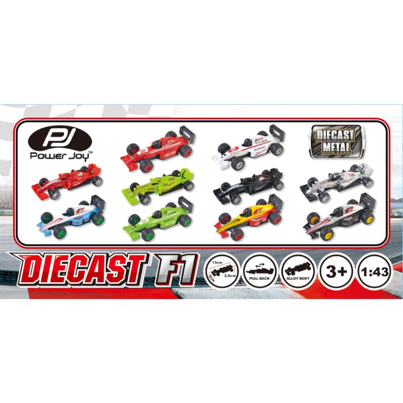Power Joy V.Vroom Diecast F1 1/43 10Asst