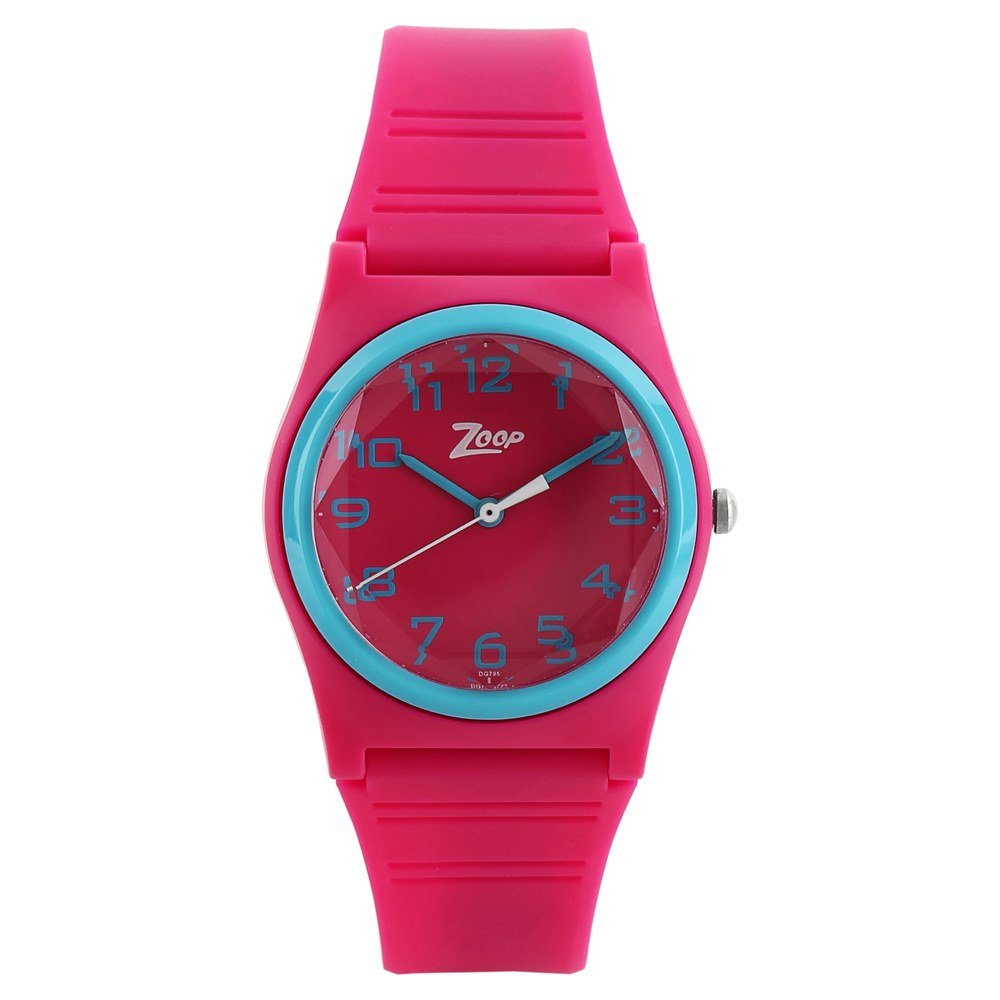 Zoop Pink Dial Analog Watch For Boys