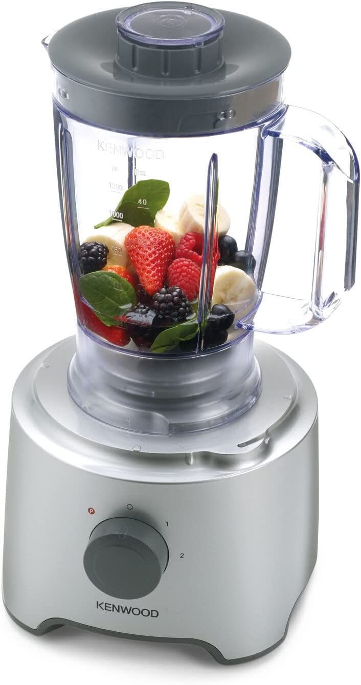 Kenwood fdp302si Multipro Compact Food Processor 800 W 2.1 Litres Silver