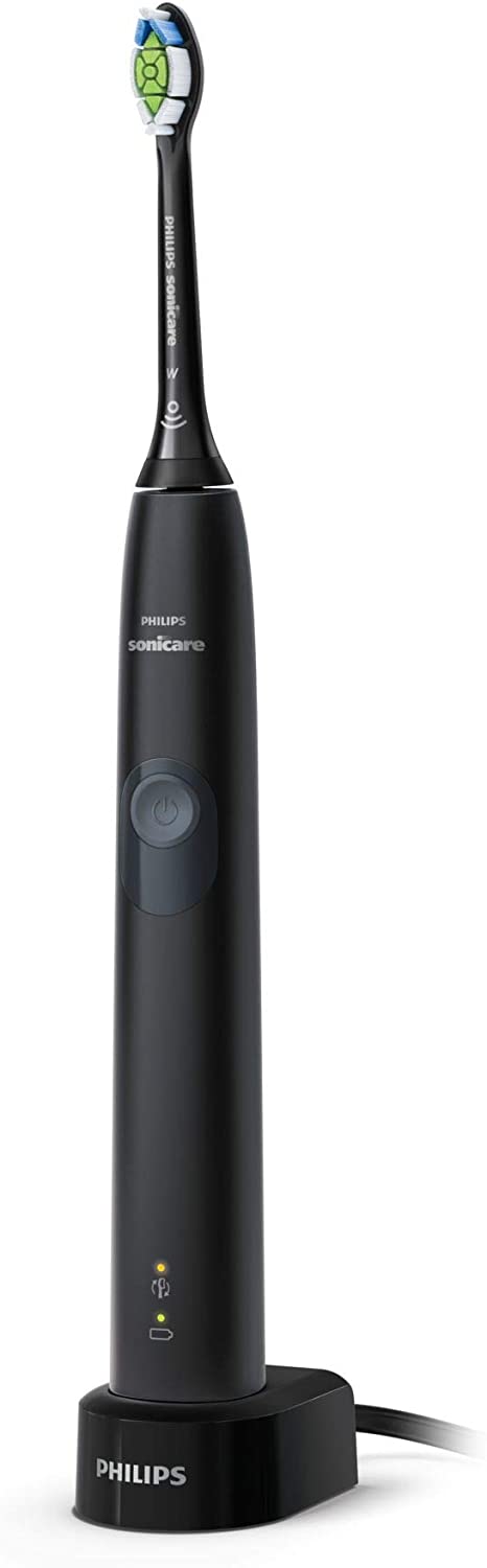 Philips Sonicare ProtectiveClean 4300 Electric Toothbrush with Travel Case - Black