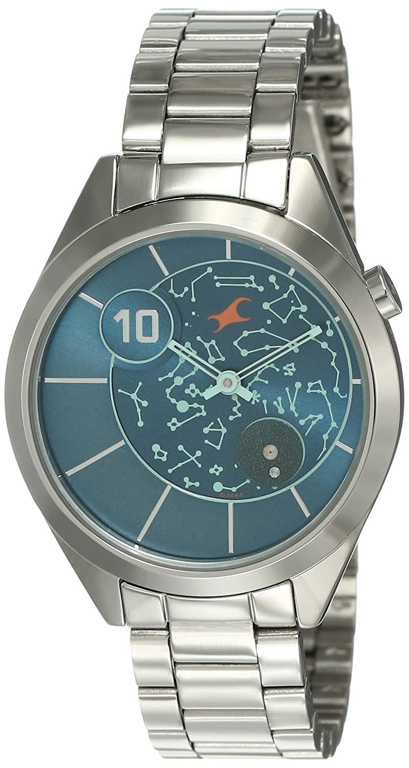 Fastrack Space Analog Blue Dial Women Watch