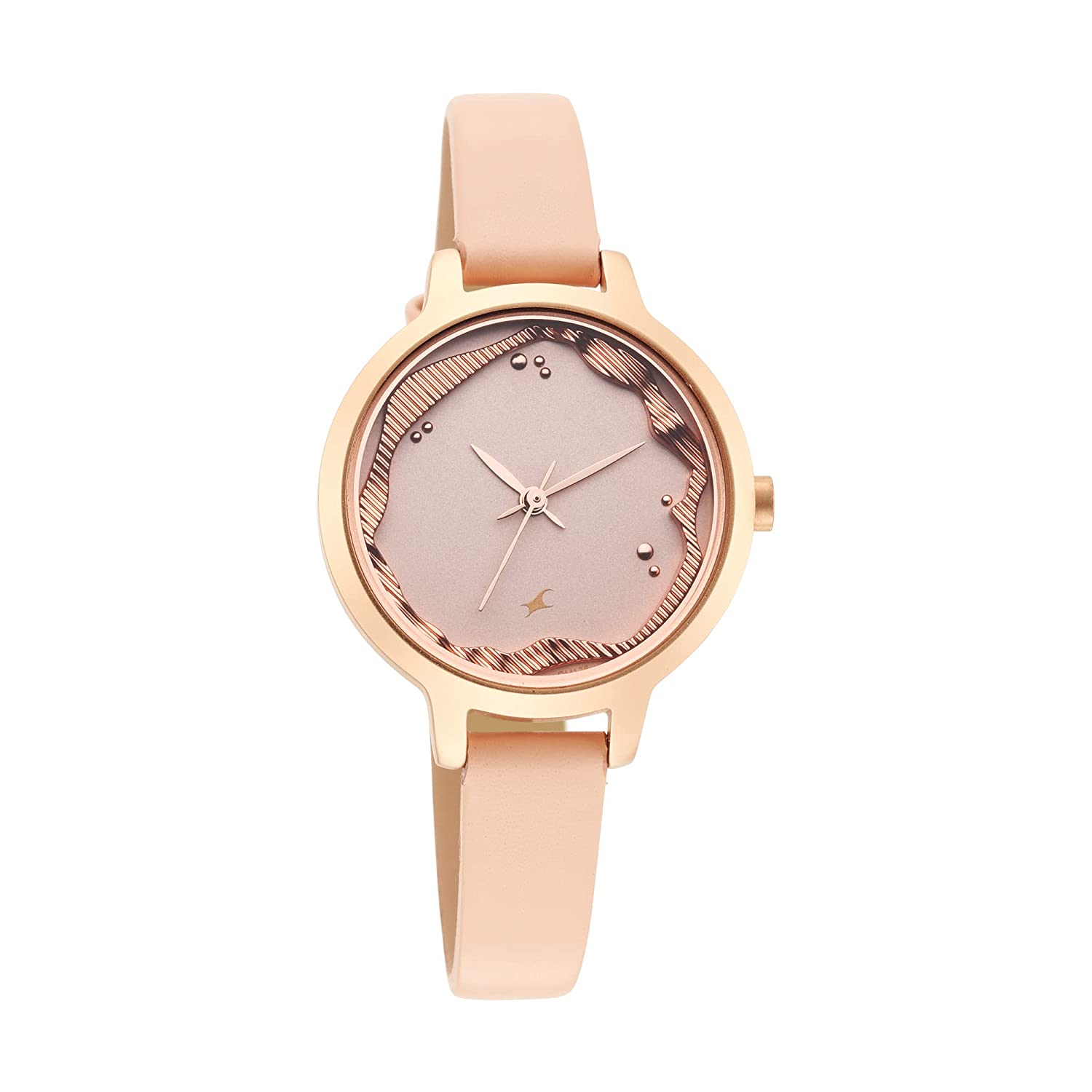 Fastrack Analog Women's Watch 6260WL01 | Leather Band | Water-Resistant | Quartz Movement | Classic Style | Fashionable | Durable | Affordable | Halabh.com