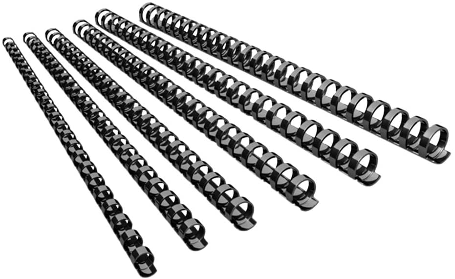 A4 Comb Binding Ring Size 38mm Black