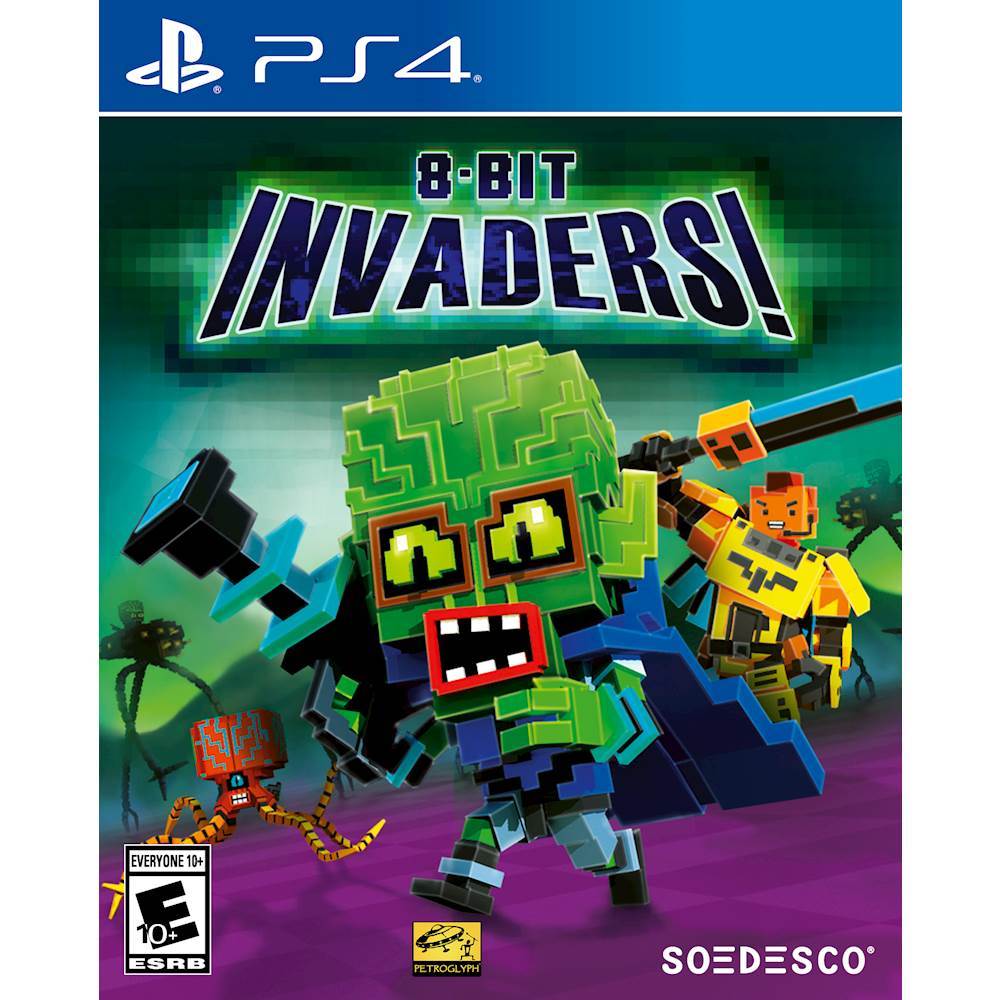 8-Bit Invaders PlayStation 4