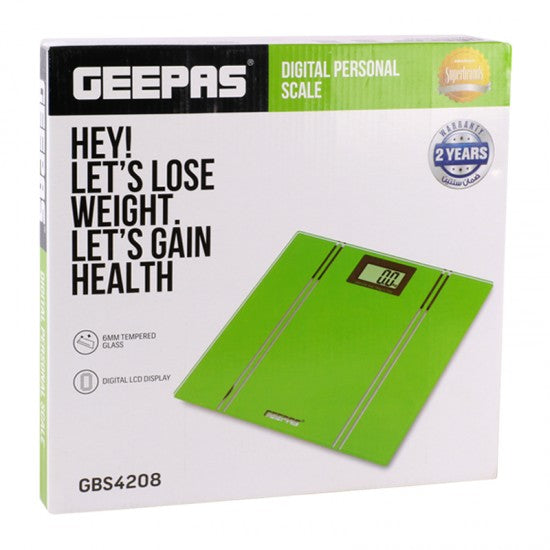 Geepas Electronic Personal Digital Scale Green in Bahrain | Halabh