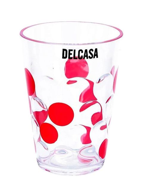 Delcasa 4 Piece Glass Set Pink Clear | Kitchen Appliance | Halabh.com