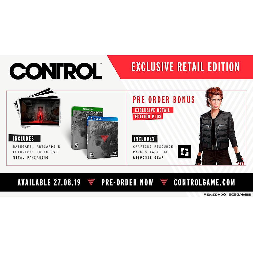 Control Deluxe Edition - PlayStation 4