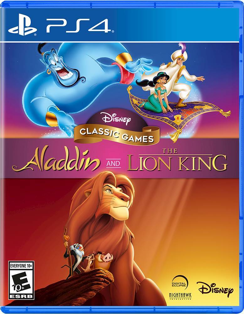 Disney Classic Games Aladdin and The Lion King - PlayStation 4