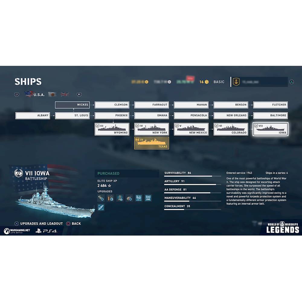 World of Warships Legends Firepower Deluxe Edition - PlayStation 4