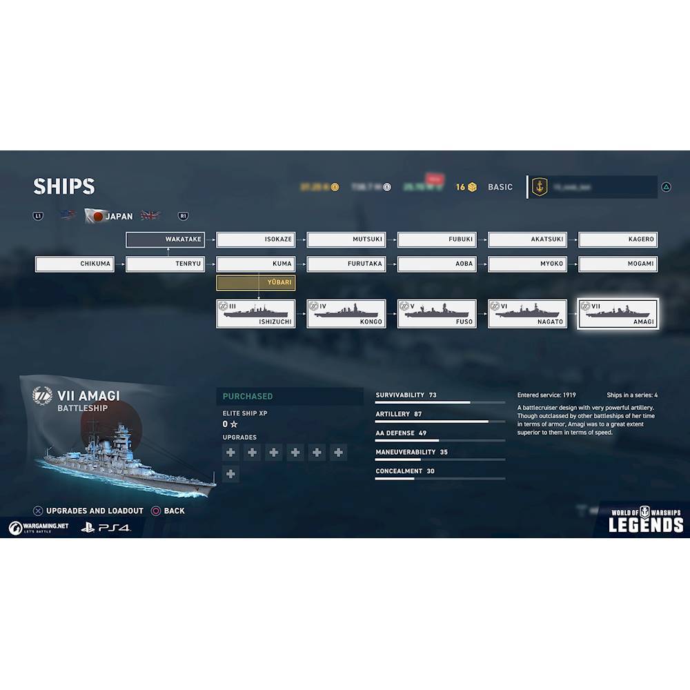World of Warships Legends Firepower Deluxe Edition - PlayStation 4