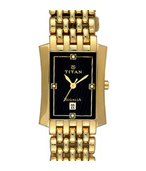 Titan Regalia Men's Watch 1927YM06 | Stainless Steel | Mesh Strap | Water-Resistant | Minimal | Quartz Movement | Lifestyle | Business | Scratch-resistant | Fashionable | Halabh.com