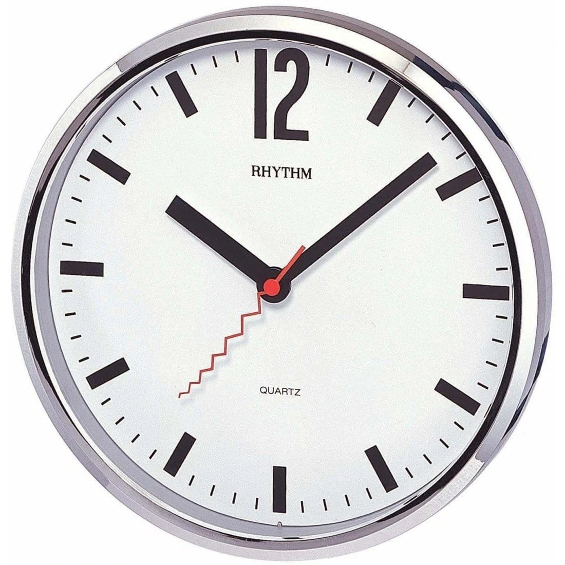 Rhythm Wall Clock CMG839BR66 | stylish watch | accurate timekeeping | wall clock | round clock | Casio watch | wall watch | home décor | timepiece | Halabh.com