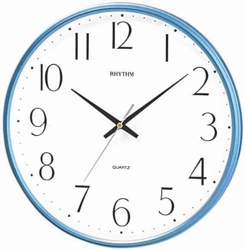 Rhythm Wall Clock CMG817NR04 | stylish watch | accurate timekeeping | wall clock | round clock | Casio watch | wall watch | home décor | timepiece | Halabh.com