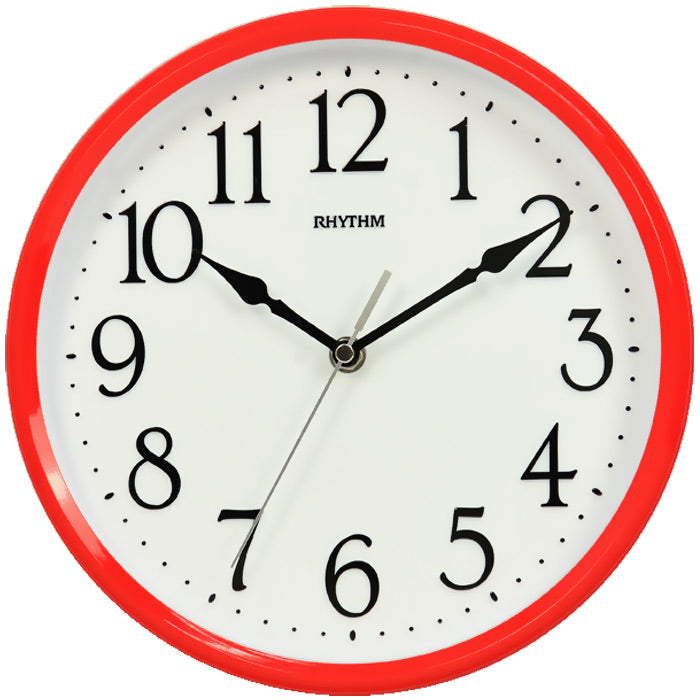 Rhythm Wall Clock CMG577BR01 | stylish watch | accurate timekeeping | wall clock | round clock | Casio watch | wall watch | home décor | timepiece | Halabh.com