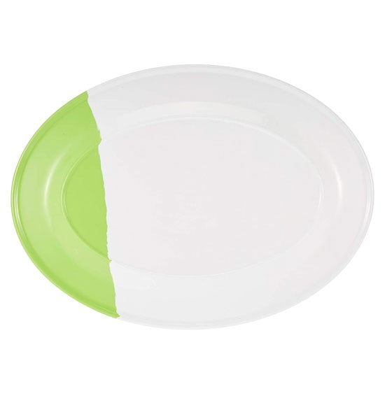 Shop Flamingo 14 Inch Oval Plate in Bahrain | Best Plate | Halabh