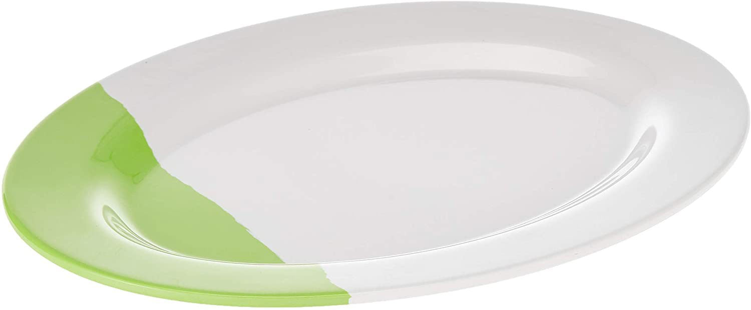 Shop Flamingo 14 Inch Oval Plate in Bahrain | Best Plate | Halabh