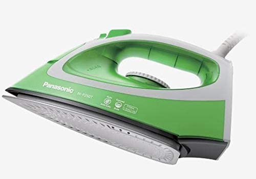 Panasonic Steam Iron 1550 Watts Green | reliable performance | lightweight | variable steam settings | safety features | stylish | even heat distribution | Halabh.com