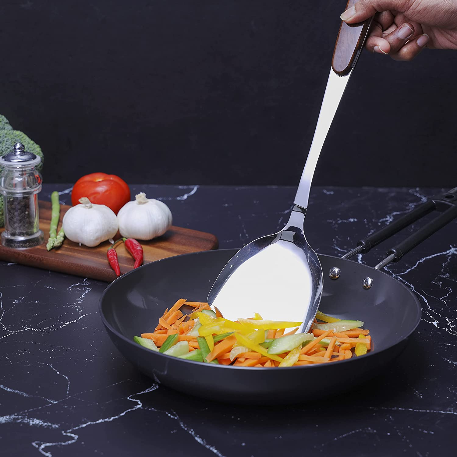 Royalford Stainless Steel Turner Multi