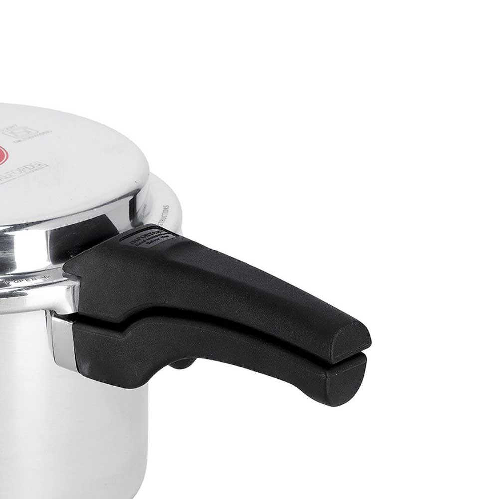 Royalford Aluminum Pressure Cooker 5 Litre Silver