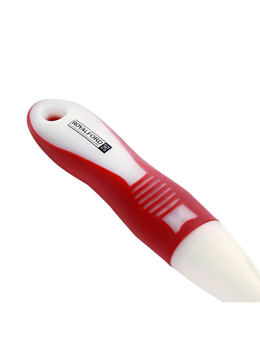 Royalford Toilet Brush with Holde White & Red