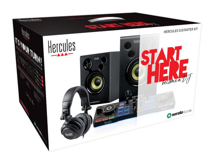 Hercules DJStarter Kit Black
