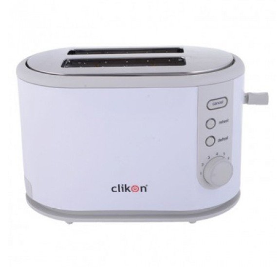 Clikon Bread Toaster 2 Slice - CK2408-N | Kitchen Appliance | Halabh.com