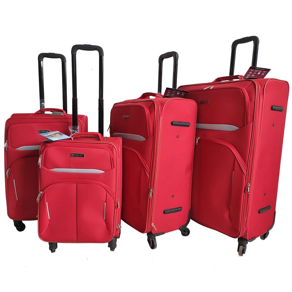 StarGold Fabric Trolley Case Best For Travelling 4Pcs Set 20”24”28”32”