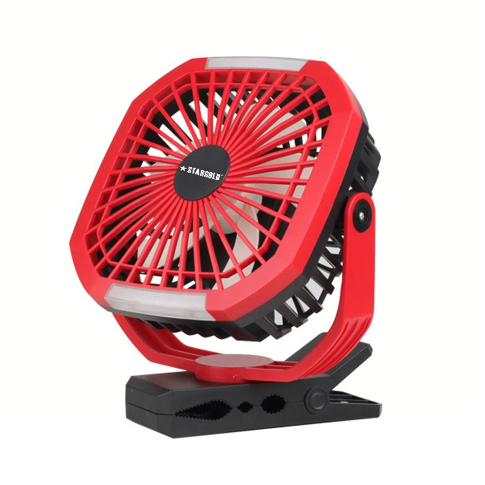 StarGold Rechargeable & Portable Desk Fan With Sturdy Clip