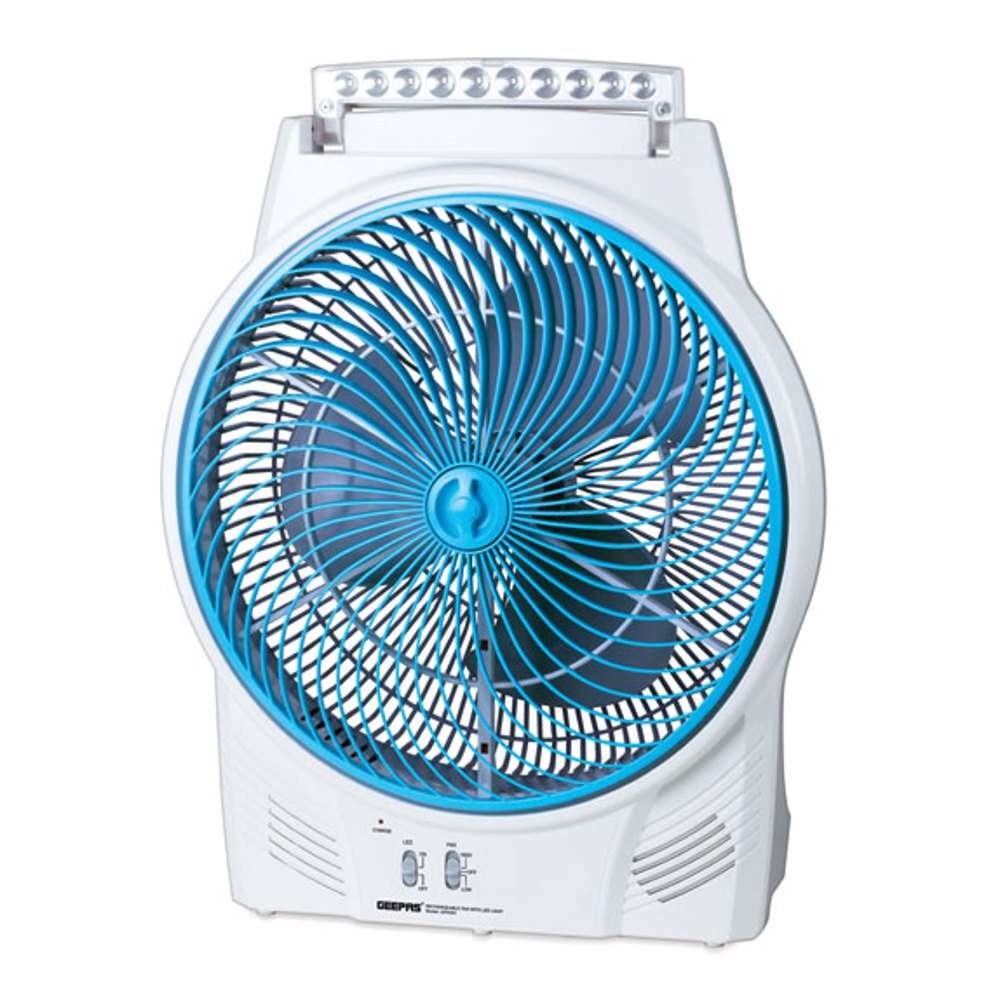 Geepas 17 Rechargeable Fan With Led Light in Bahrain | Halabh