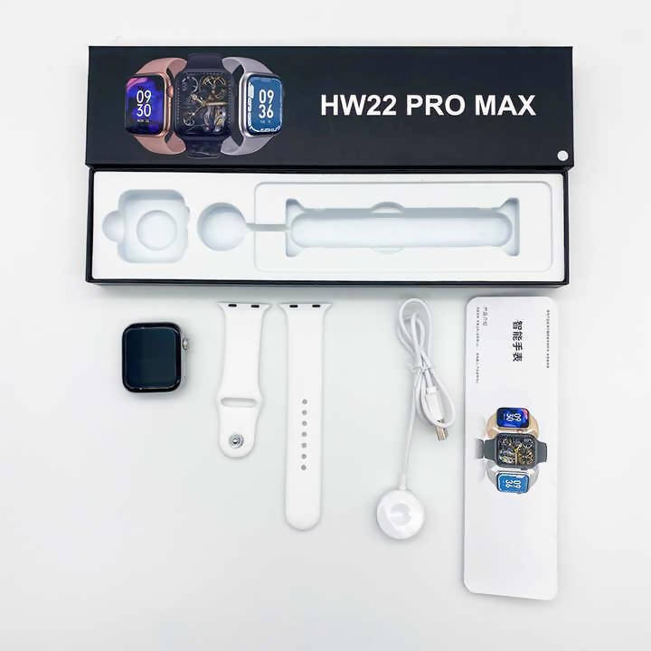 Hw22 Pro Max Smart Watch Series 7 HL00100897 | Resin | Water-Resistant | Minimal | Quartz Movement | Lifestyle| Business | Scratch-resistant | Fashionable | Halabh.com