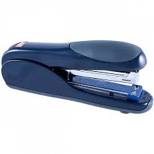 Max HD 50DF Twin Lever Stapler Blue