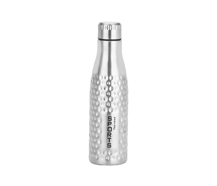 Royalford 750ml Stainless Steel Sports Bottle - Silver RF9363
