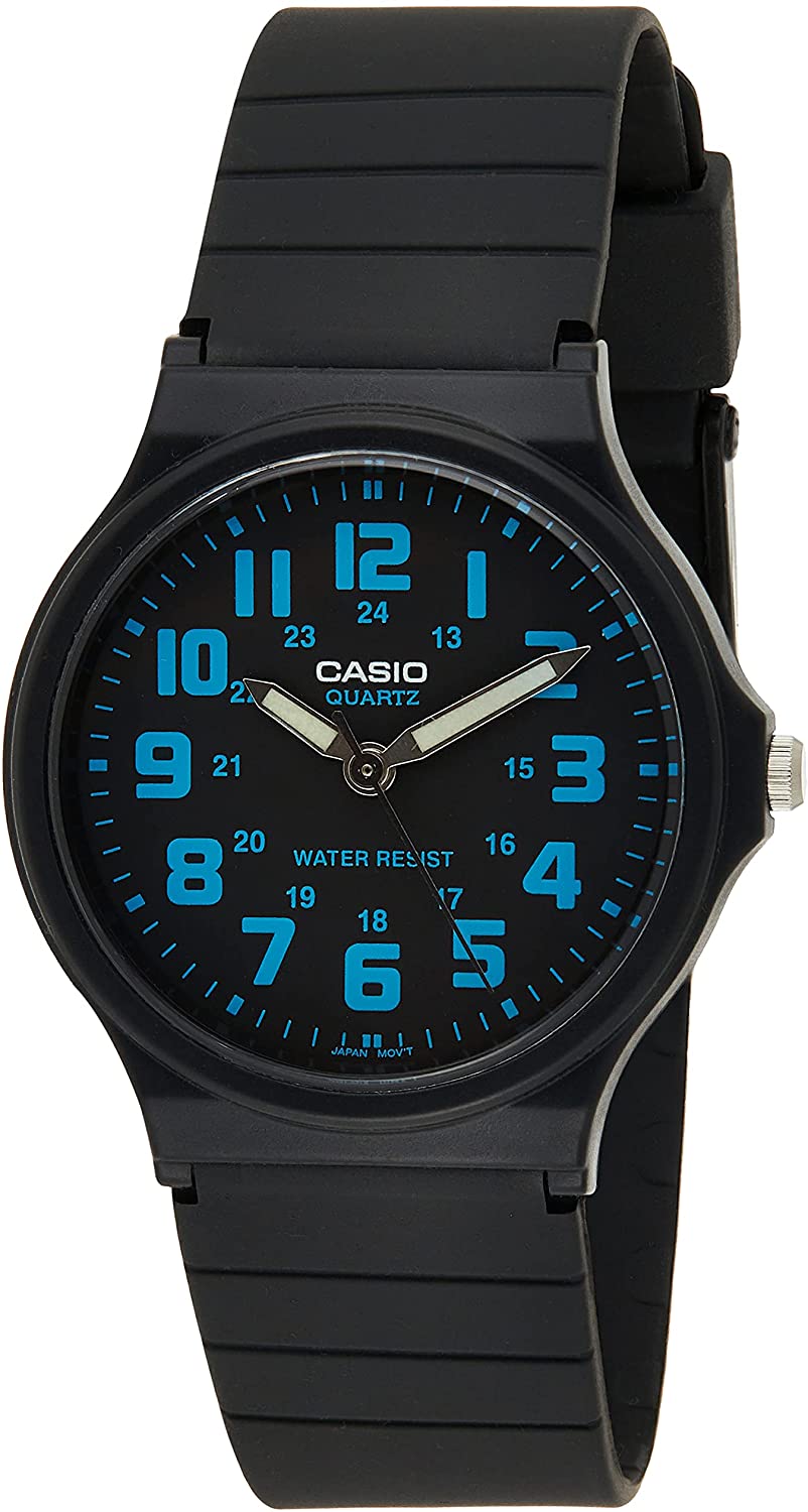 Casio Men's Resin Analog Watch MQ-71-2BDF | Resin | Water-Resistant | Minimal | Quartz Movement | Lifestyle| Business | Scratch-resistant | Fashionable | Halabh.com