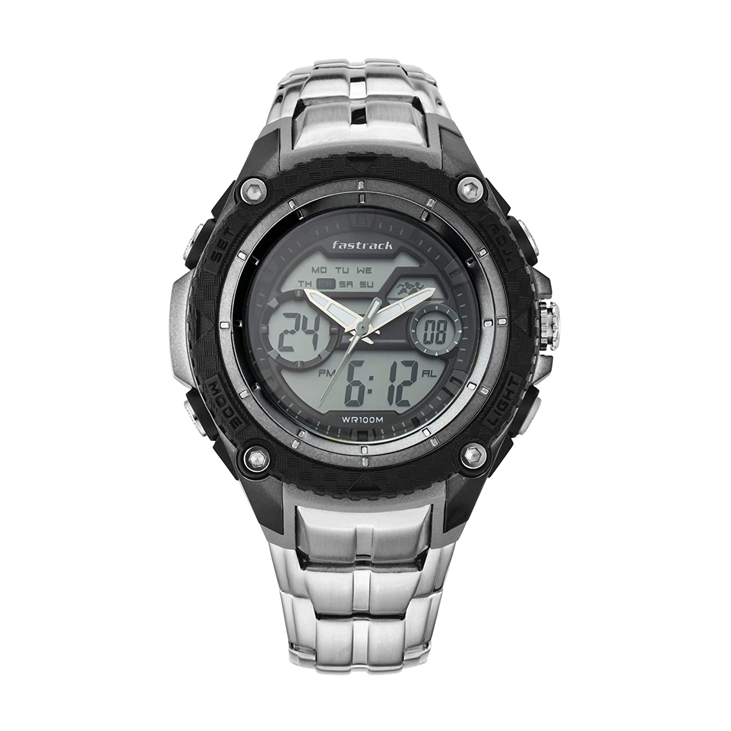 Fastrack Deux Machina Men's Watch 38053PM01 | Resin | Water-Resistant | Minimal | Quartz Movement | Lifestyle| Business | Scratch-resistant | Fashionable | Halabh.com