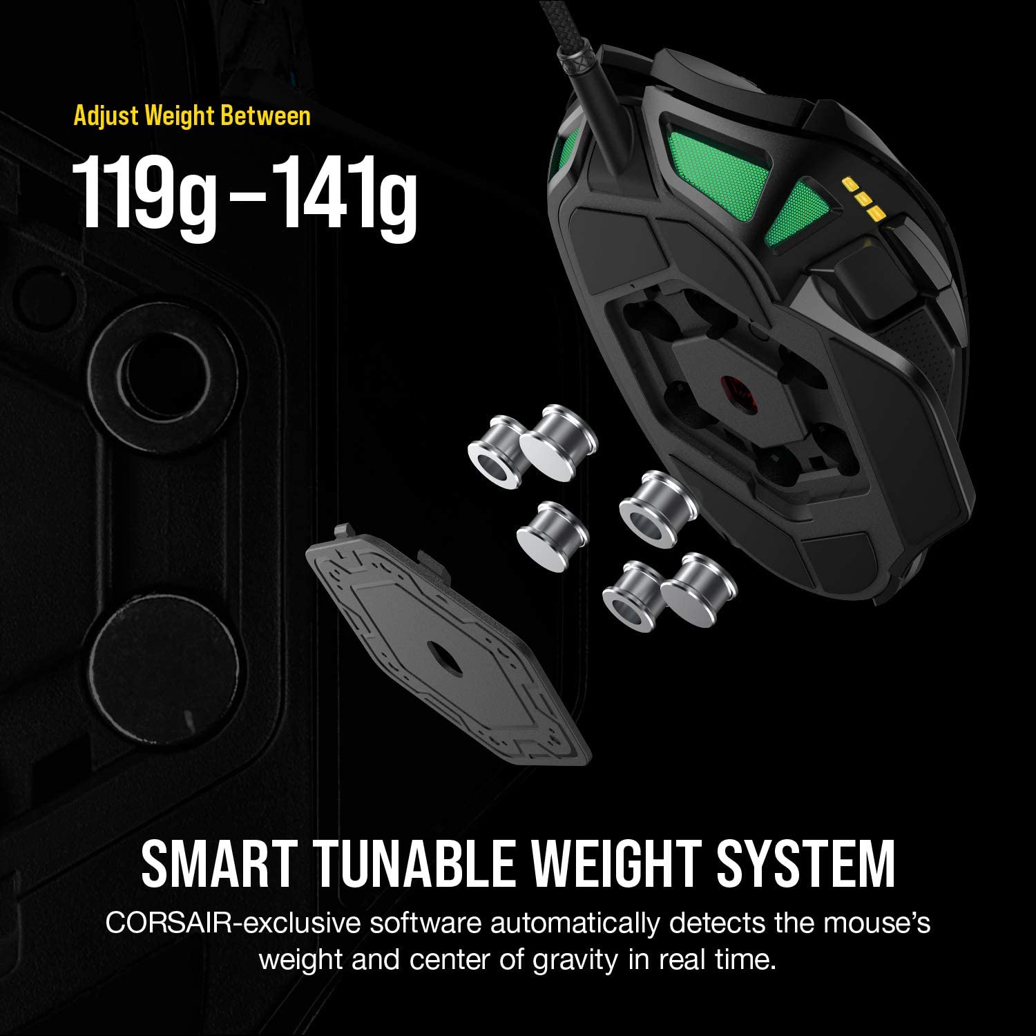 Buy Corsair Nightsword RGB Gaming Mouse Black | Gaming Setup