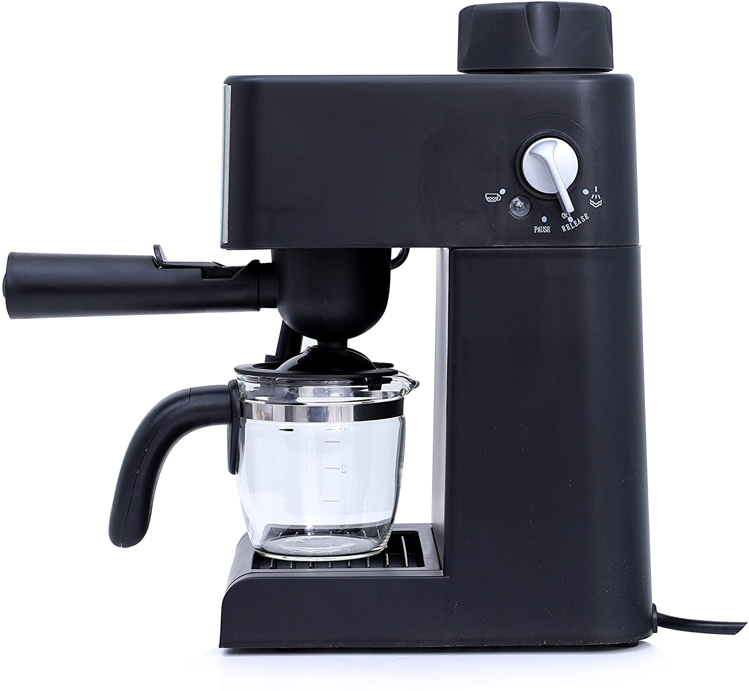 Geepas Powder Combination Coffee Machine Black