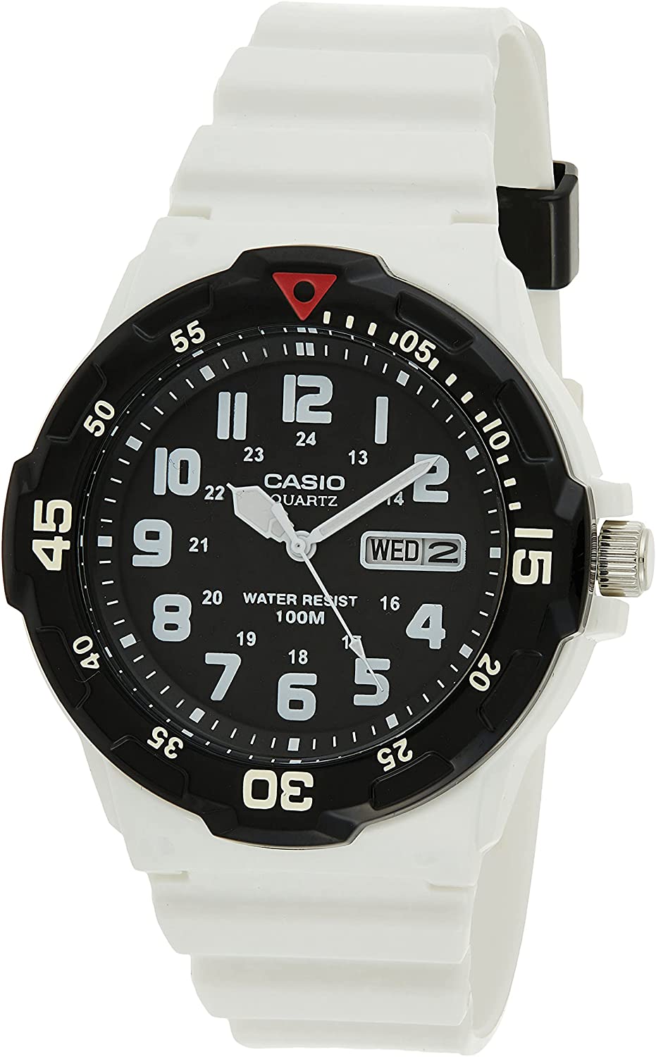 Casio Men's Wristwatch MRW-200HC-7B2VD | Resin | Water-Resistant | Minimal | Quartz Movement | Lifestyle| Business | Scratch-resistant | Fashionable | Halabh.com