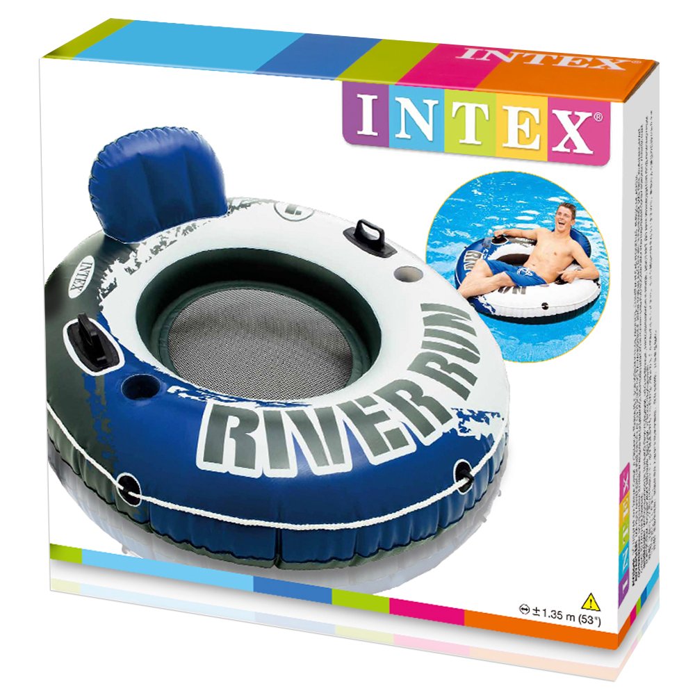 Intex 58825 River Run 1 Inflatable Tube Multi Color