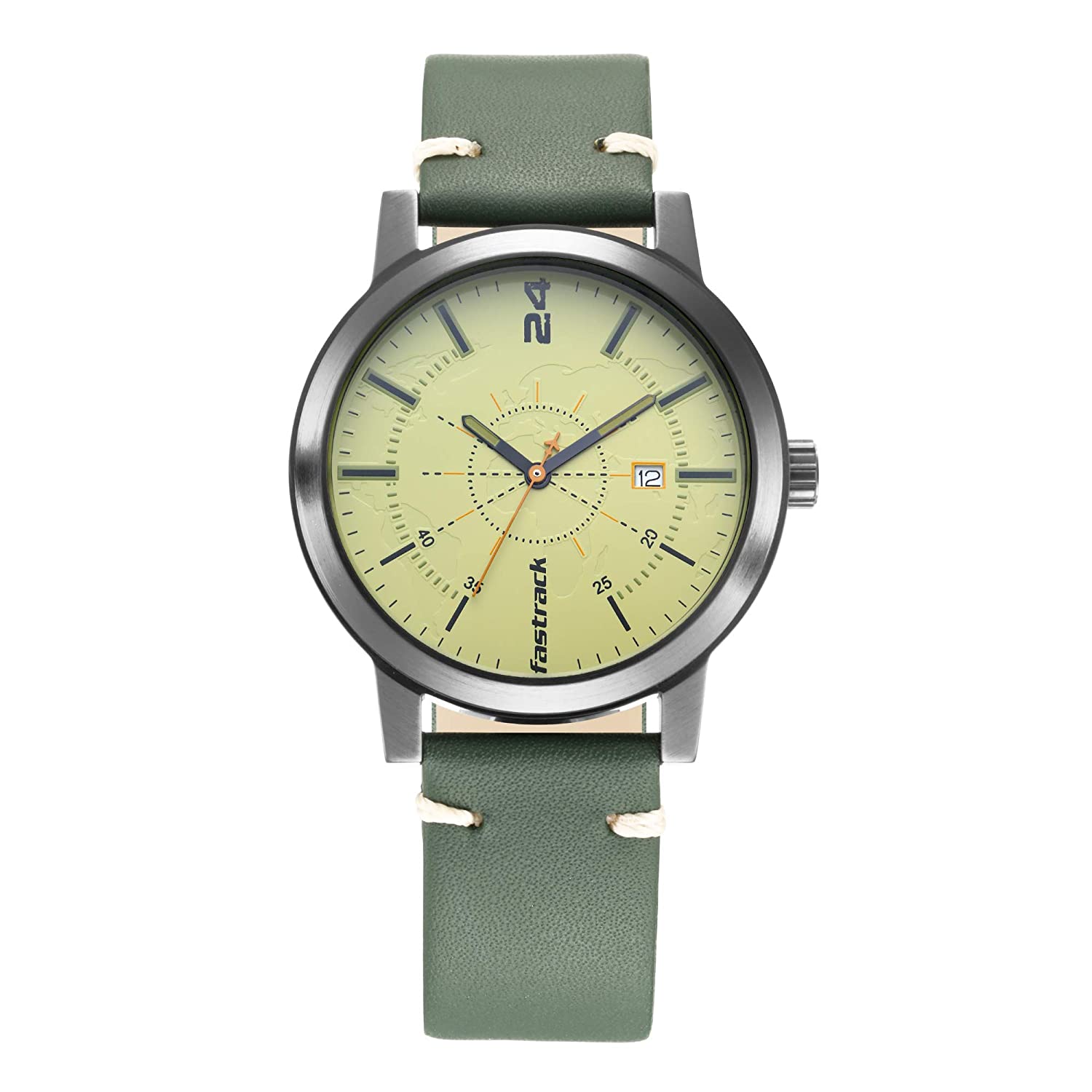 Fastrack Tripster Men Watch 3245NL01 | Resin | Water-Resistant | Minimal | Quartz Movement | Lifestyle| Business | Scratch-resistant | Fashionable | Halabh.com