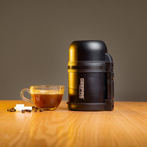 Shop Geepas Vacuum Flask  0.6L Stainless Steel | Best Flask | Halabh