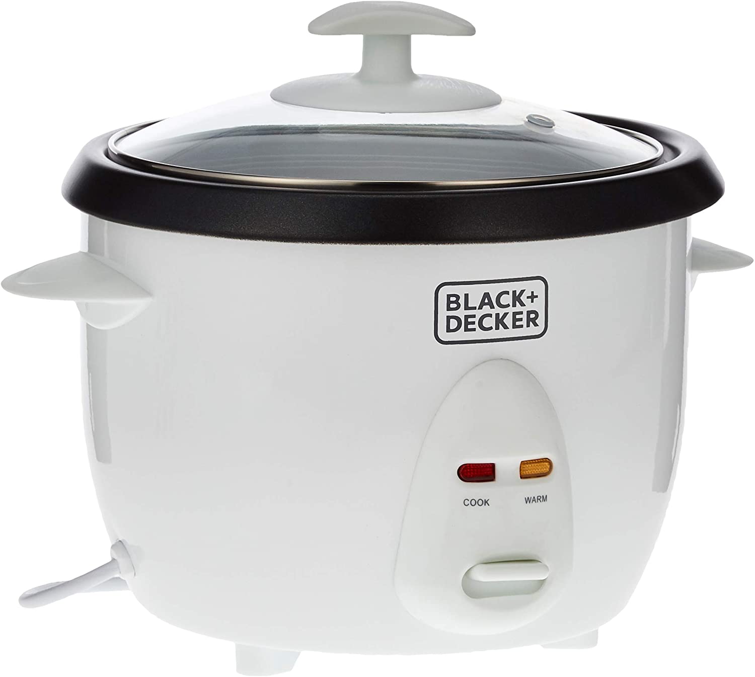 Black & Decker 350W Rice Cooker White | Kitchen Appliance | Halabh.com