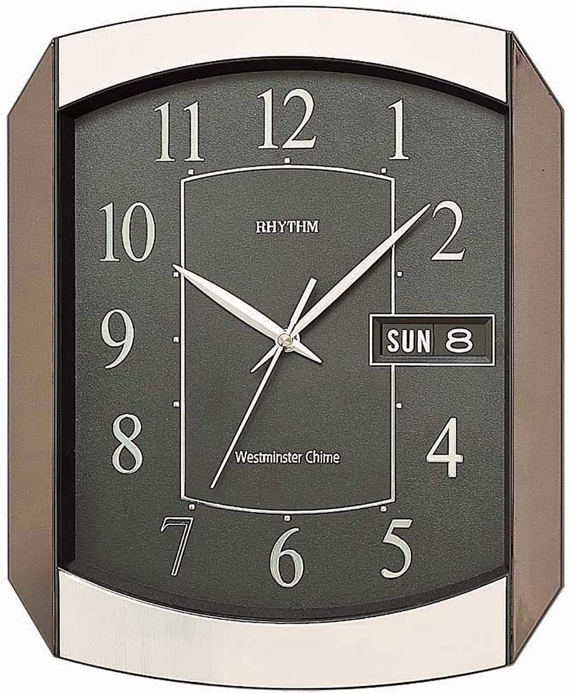 Rhythm Multi Analog Watch CFH102NR02 | stylish watch | accurate timekeeping | wall clock | round clock | Casio watch | wall watch | home décor | timepiece | Halabh.com