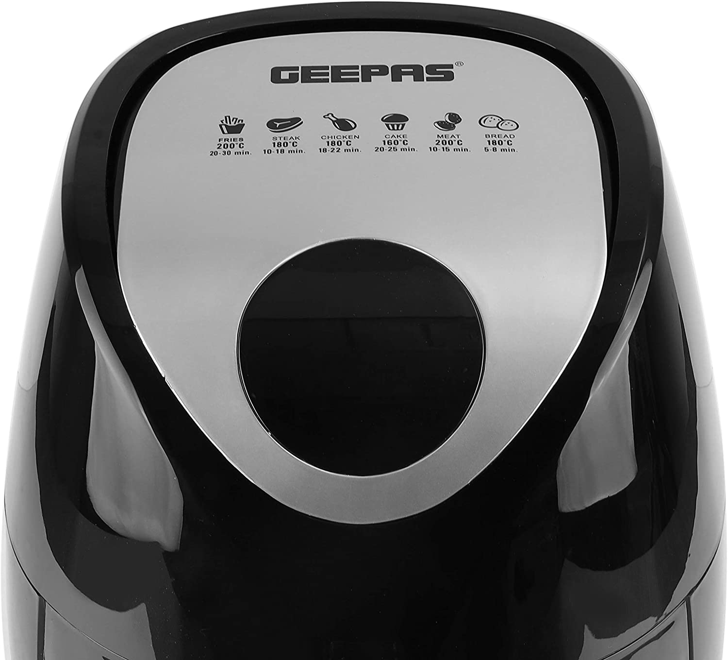 Geepas Digital Air Fryer Black 3.2 ltrs