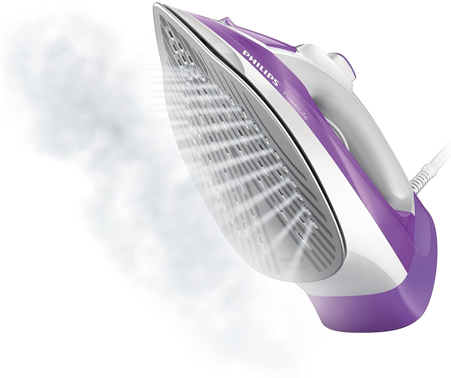 Philips Power Life Steam iron 2300 W - GC2991 | reliable performance | lightweight | variable steam settings | safety features | stylish | even heat distribution | Halabh.com