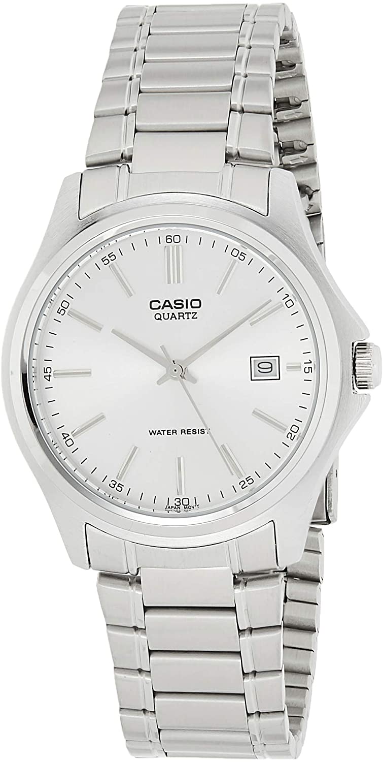 Casio General Men's Watch MTP-1183A-7ADF | Stainless Steel | Mesh Strap | Water-Resistant | Minimal | Quartz Movement | Lifestyle | Business | Scratch-resistant | Fashionable | Halabh.com